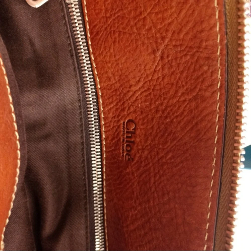Chloe Edith Bag in Ecureil Brown Large - Picture 9 of 10